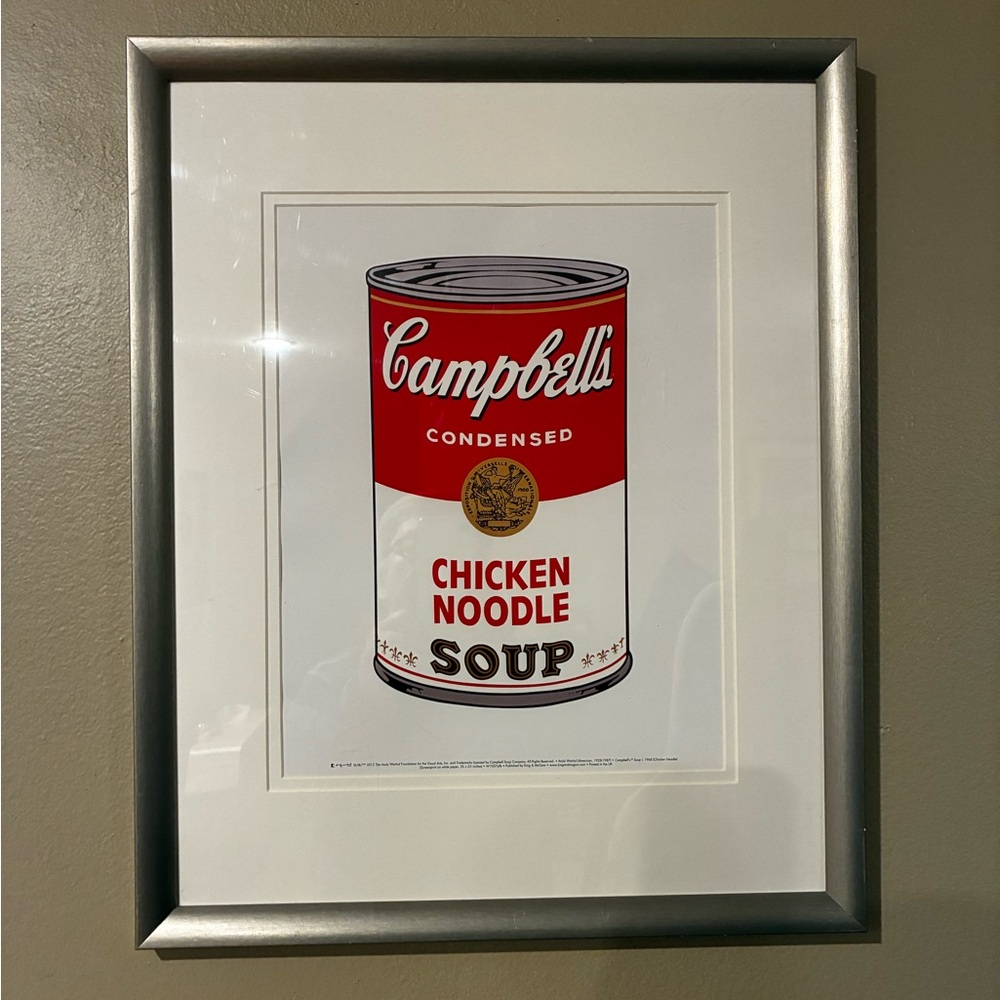 2 of Campbell's Soup Can Art Print Set - Andy Warhol Foundation
